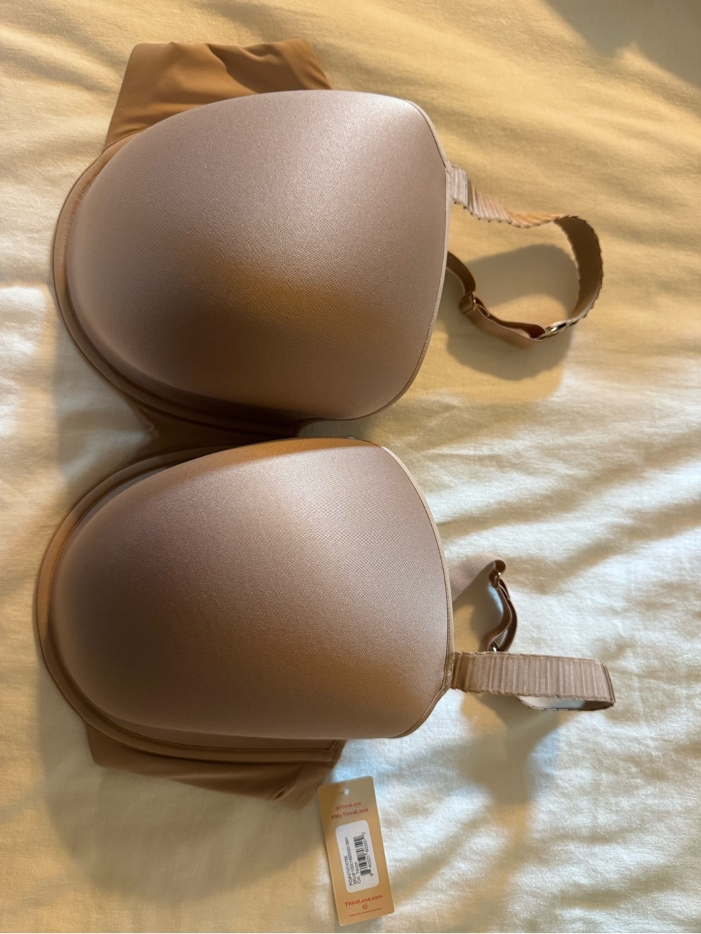 ThirdLove Smooth Nude T-Shirt Bra - Light Beige